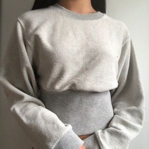 Corset sweatshirt